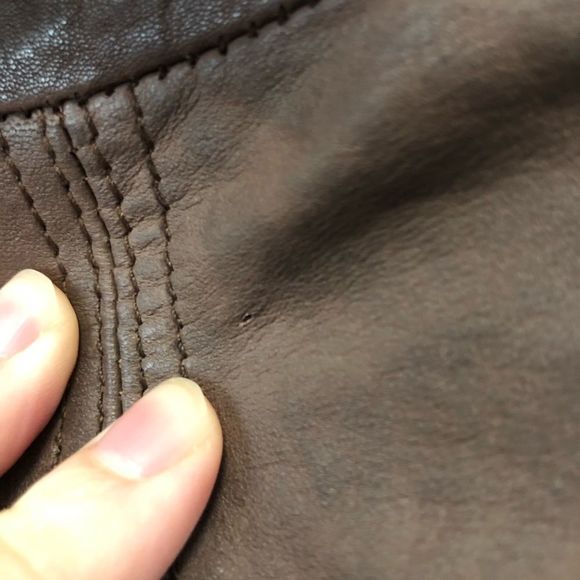 Muubaa NWT Galaxi Leather Biker Jacket Blush - Picture 6 of 8